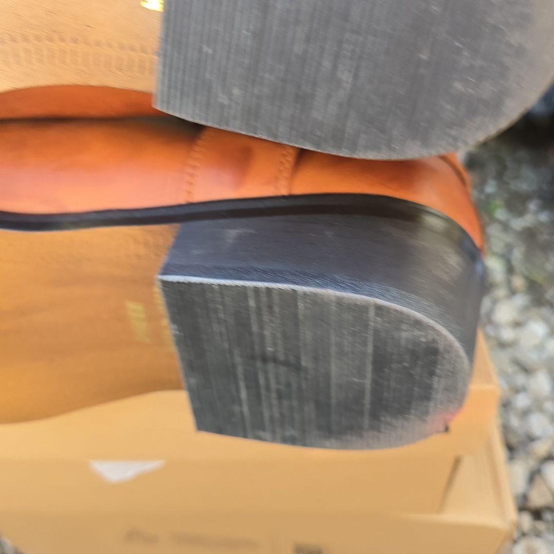 ブラウン ウエスタンブーツ 日本製