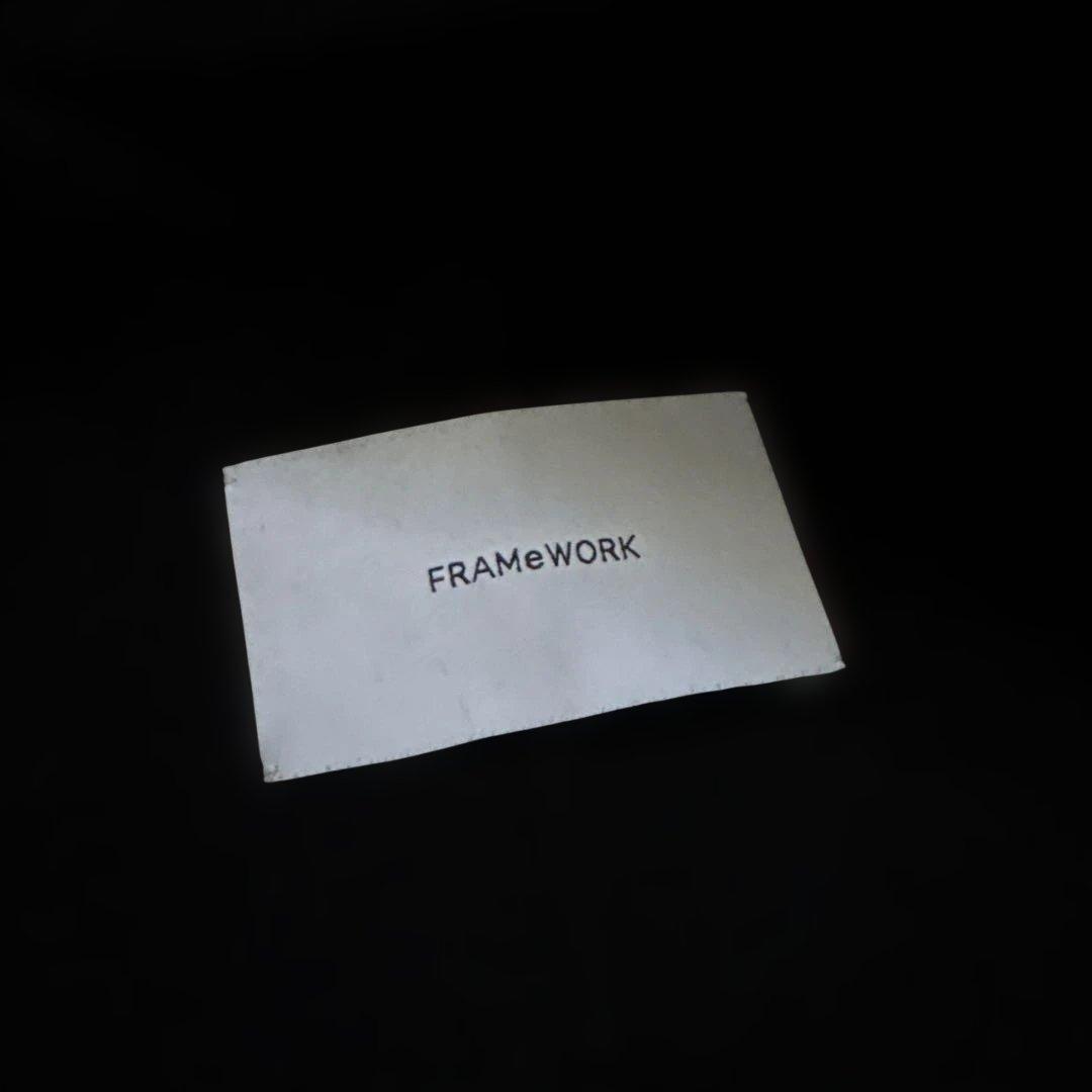 FRAMeWORK フレームワーク ハミルトンリバーフーディポンチョ　ネイビー