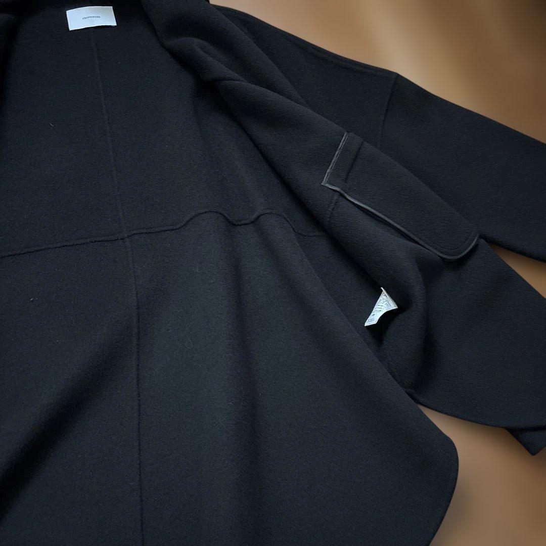 FRAMeWORK フレームワーク ハミルトンリバーフーディポンチョ　ネイビー