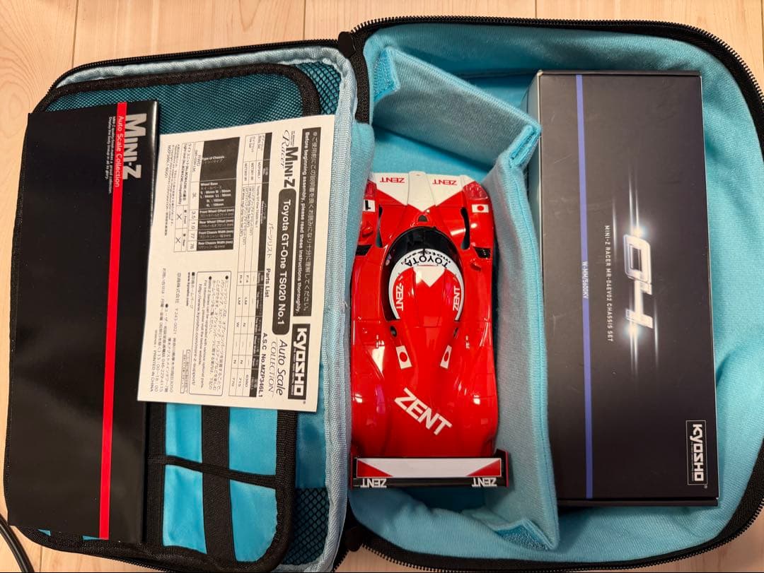 未走行 京商 ミニッツMR-04EVO2 ジャイロ・ラップカウンタ・受信機他付属