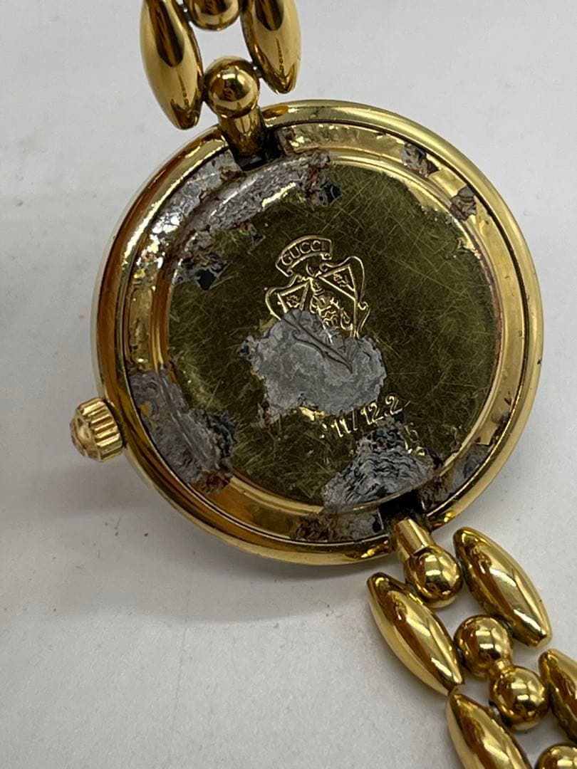 【稼働】GUCCI チェンジベゼル・6色替えベゼル・箱付き