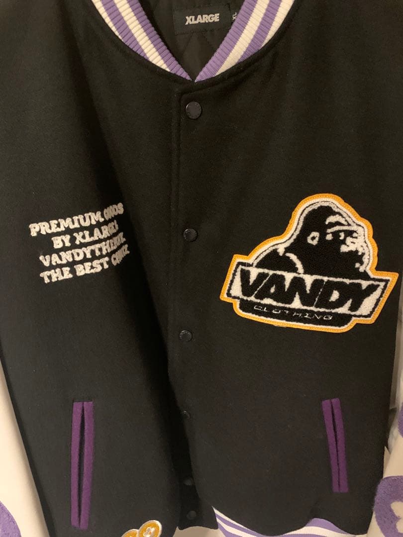 S*n様 XLARGE×VANDY THE PINK VARSITY JACKE