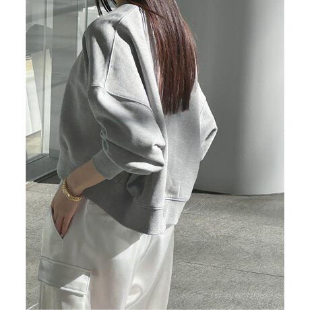 【新品タグ付き】Noble ボリュームスリーブショートプルオーバー