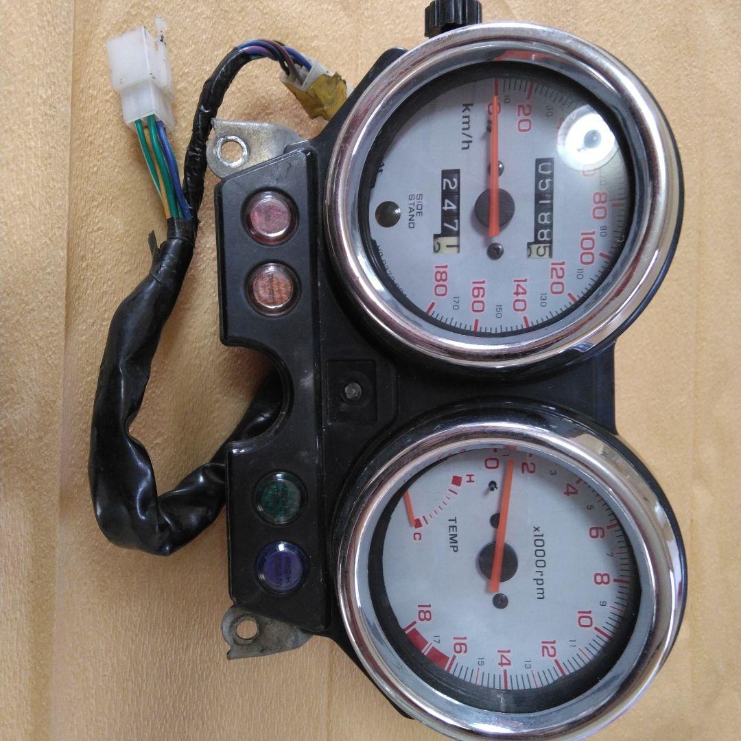 ホーネット250 スピードメーター・回転数計 バイク