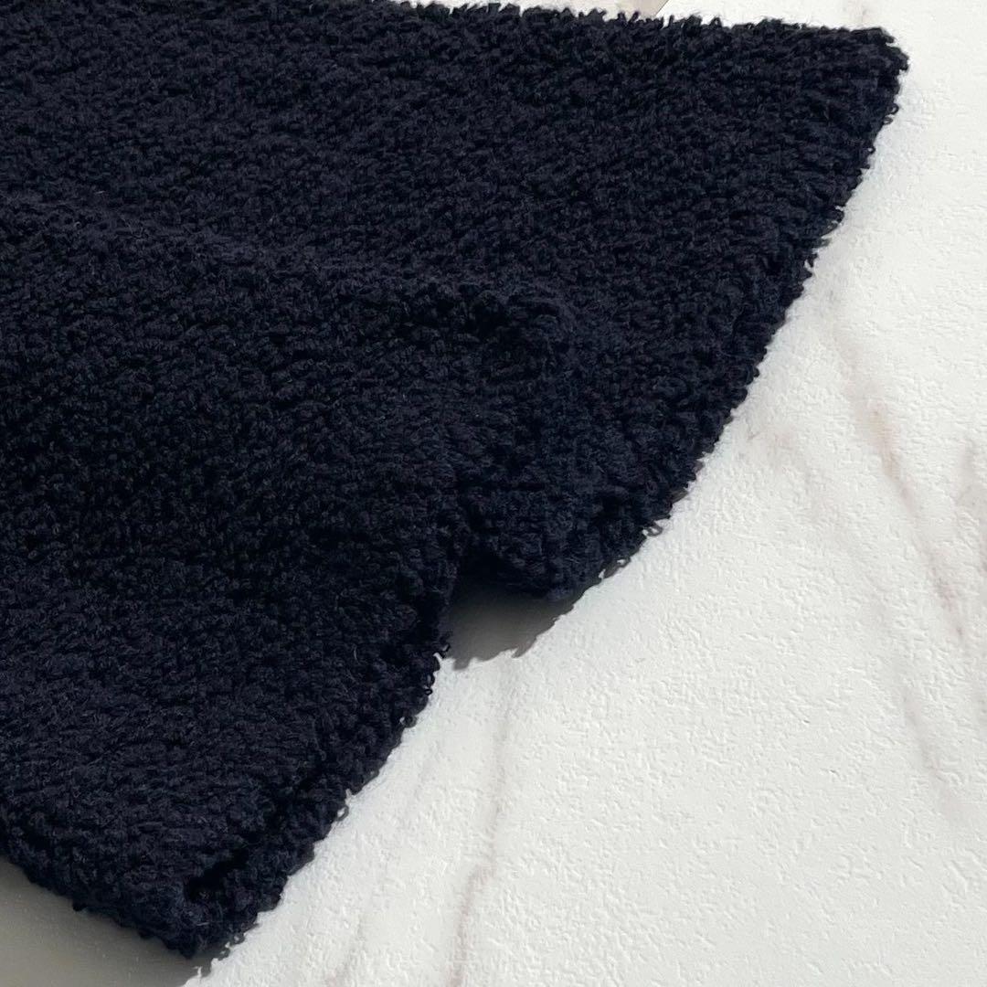 極美品 現行タグ 近年 レリアン カシミヤ混ケープ風ミディ丈コート プードル風