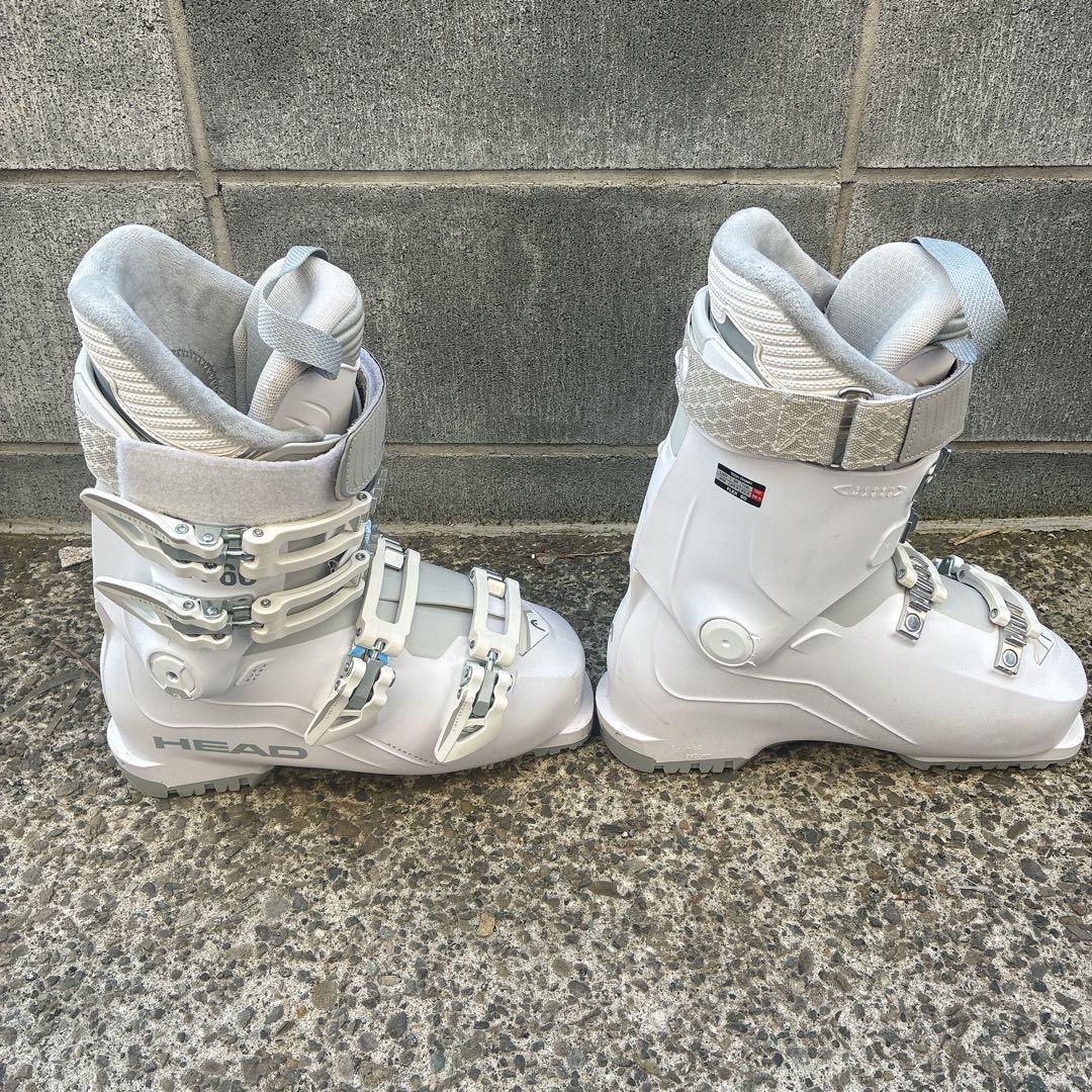 HEAD 女性用スキー用ブーツ ホワイト　24、24.5