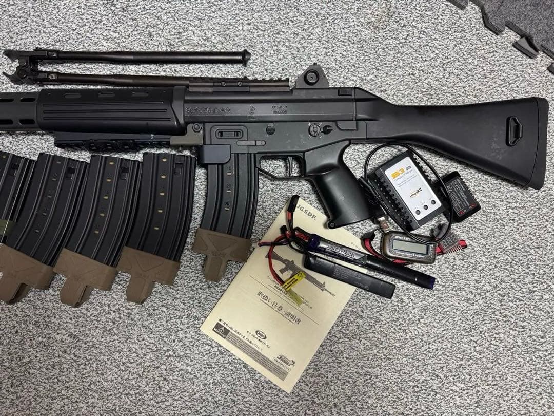 あ*ば様 週末限定！東京マルイ 89式小銃 電動ガン　カスタムマガジン多数リポ化
