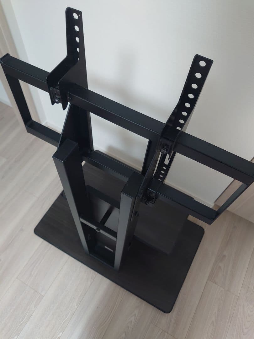 『美品』テレビスタンド 〜55V型対応【キャスター付】