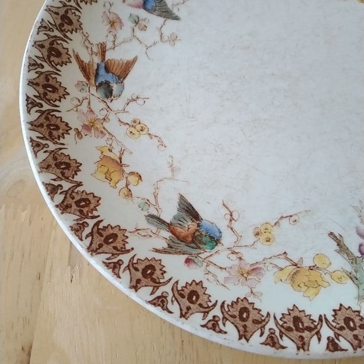 フランスアンティーク　希少ショワジールロワ　デザート皿