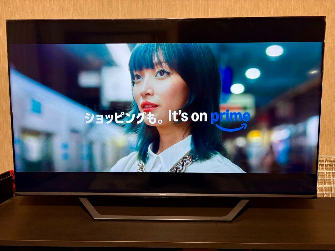 テレビ　55インチ　説明書付き