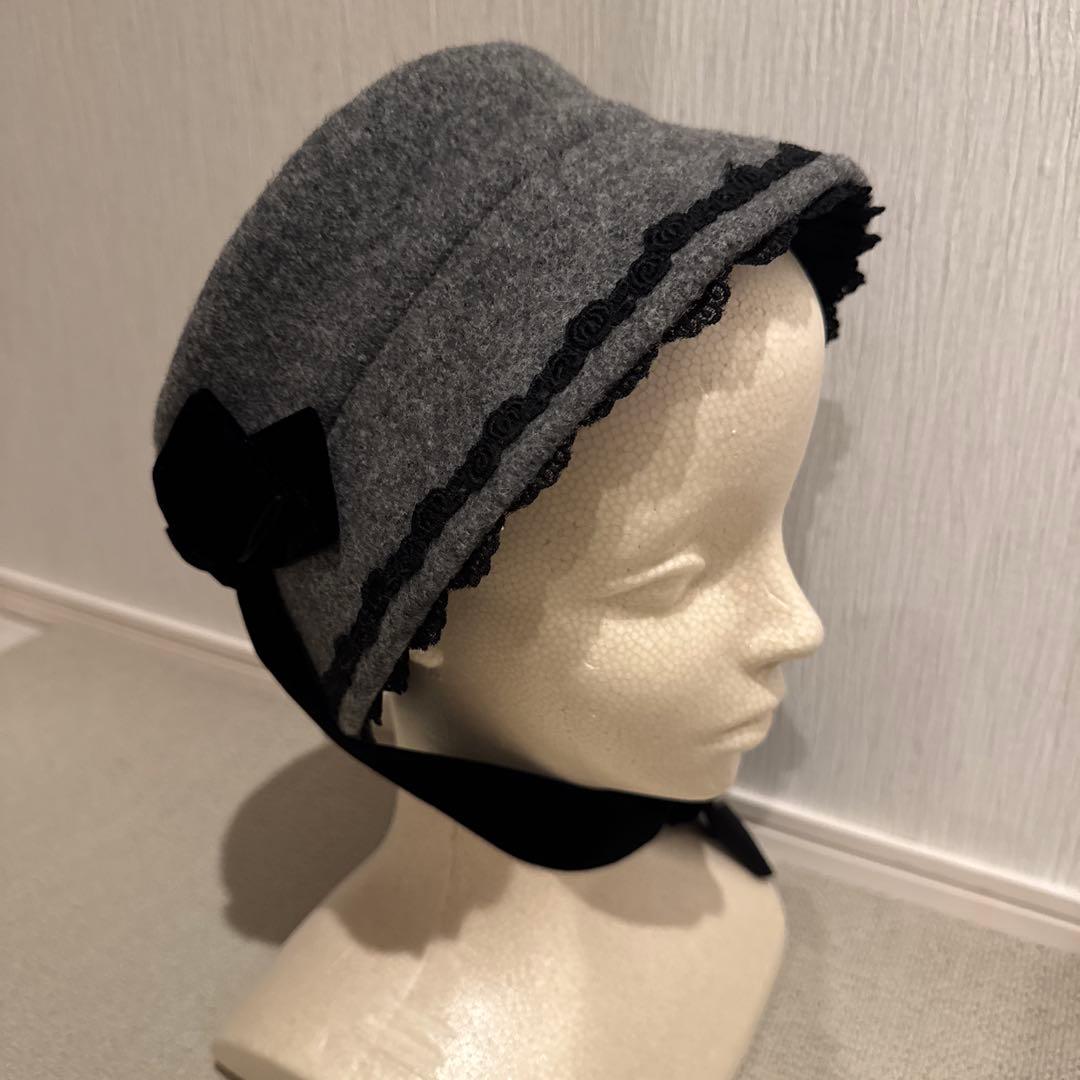 シュエット ハンドメイド サント アン 祈りのボンネット ボンネットハット