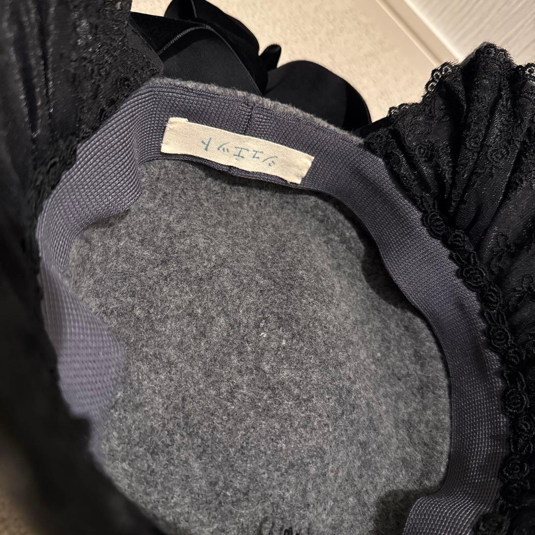 シュエット ハンドメイド サント アン 祈りのボンネット ボンネットハット