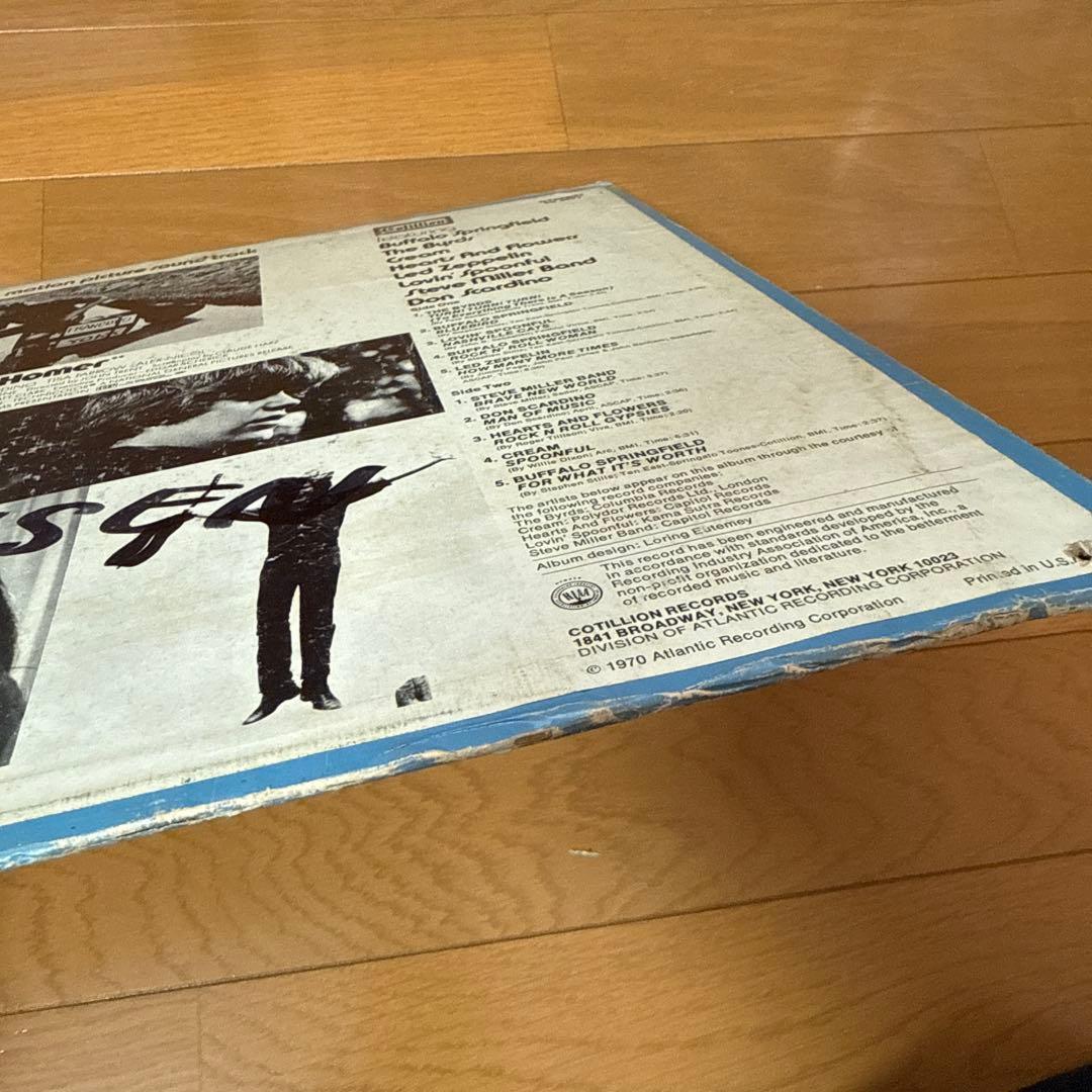 r サントラ オリジナル盤 ツェッペリン クラプトン バーズ LP 希少