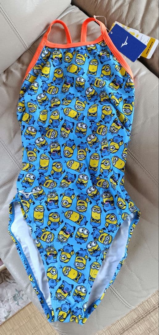 競泳練習用【ミニオン】ミディアムカット[ウィメンズ]　XLサイズ　【新品未使用】