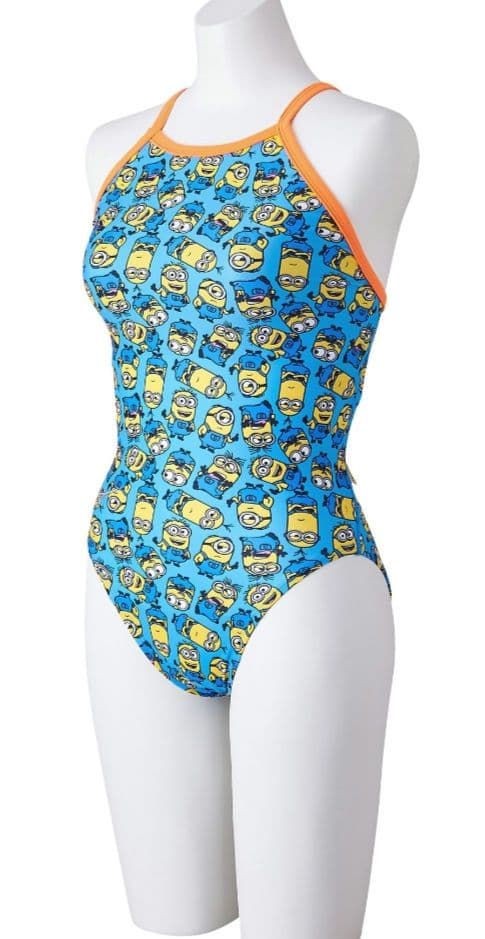 競泳練習用【ミニオン】ミディアムカット[ウィメンズ]　XLサイズ　【新品未使用】