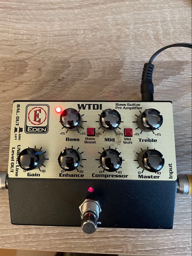 Eden WTDI ベースギター プリアンプ