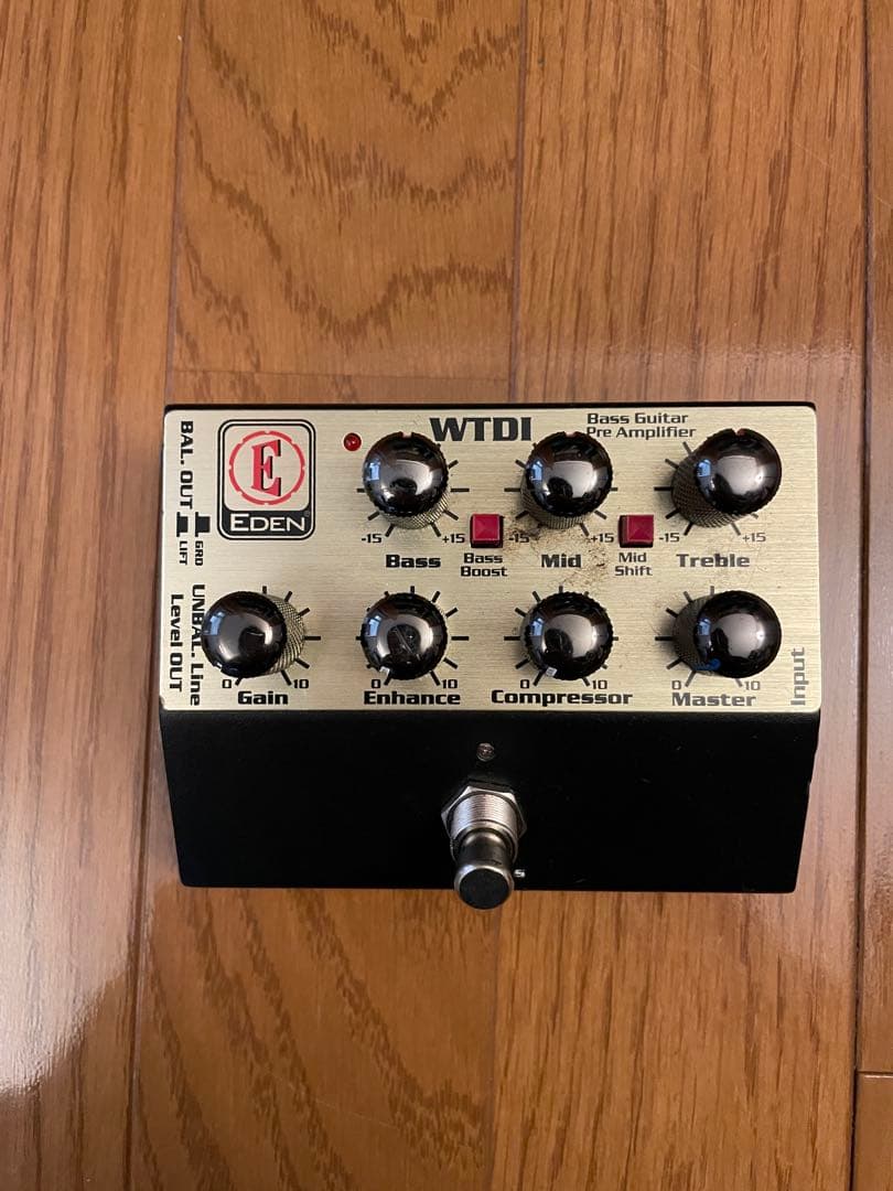 Eden WTDI ベースギター プリアンプ