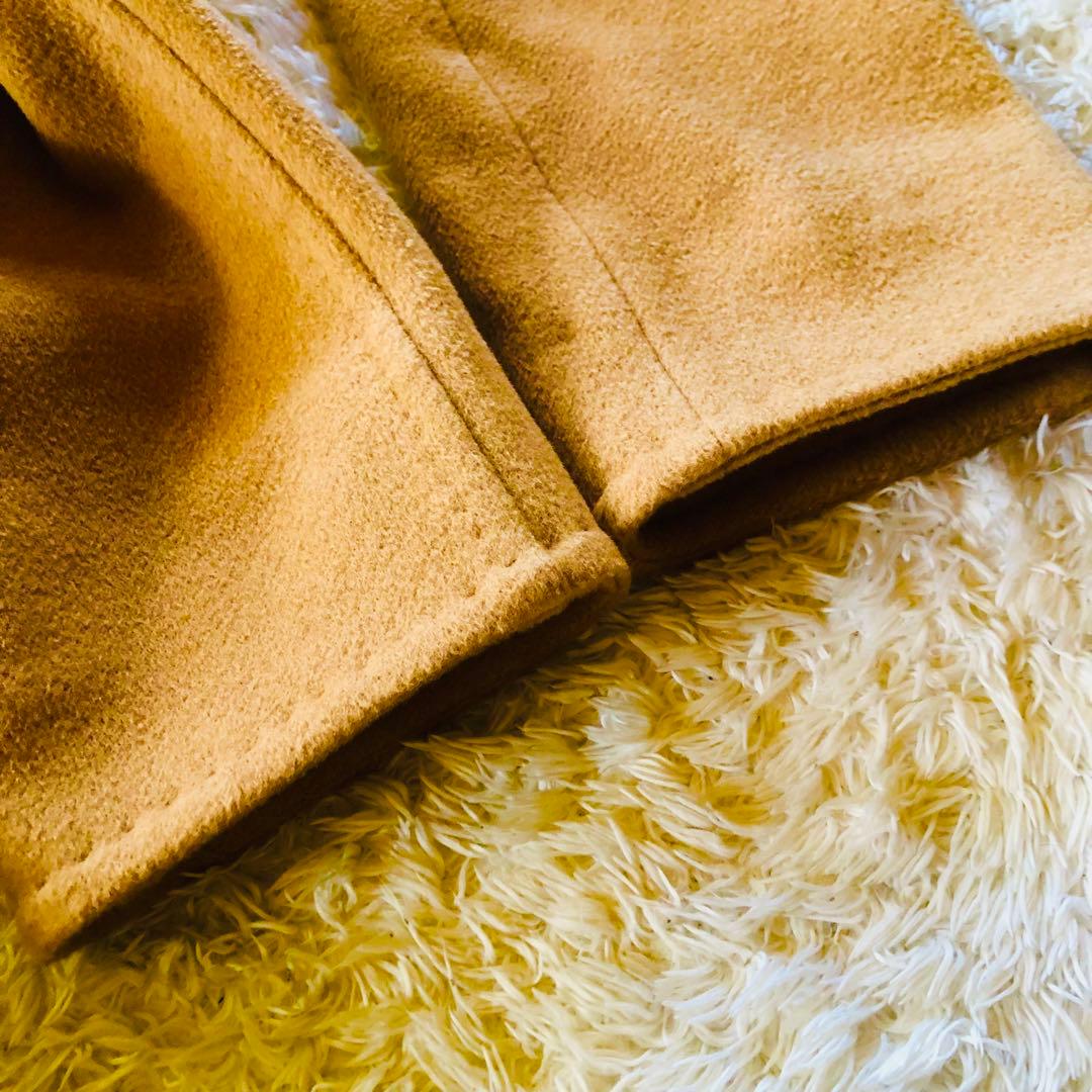 現行モデル✨美品 マックスマーラ マニュエラコート キャメル100% 女優襟 M