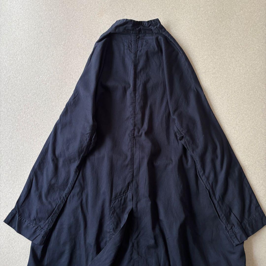 【美品】ヴェリテクール　コットンアローコート　ネイビー　日本製