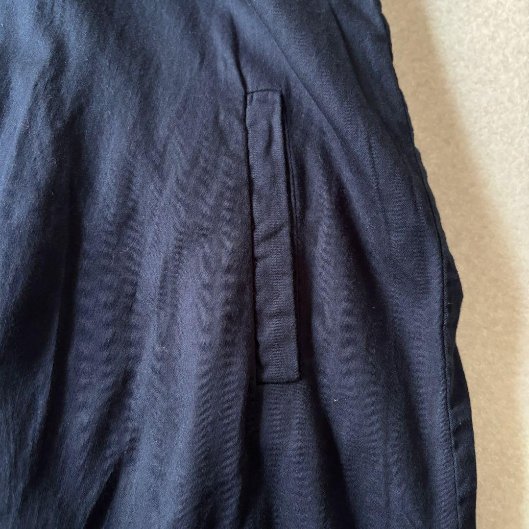 【美品】ヴェリテクール　コットンアローコート　ネイビー　日本製