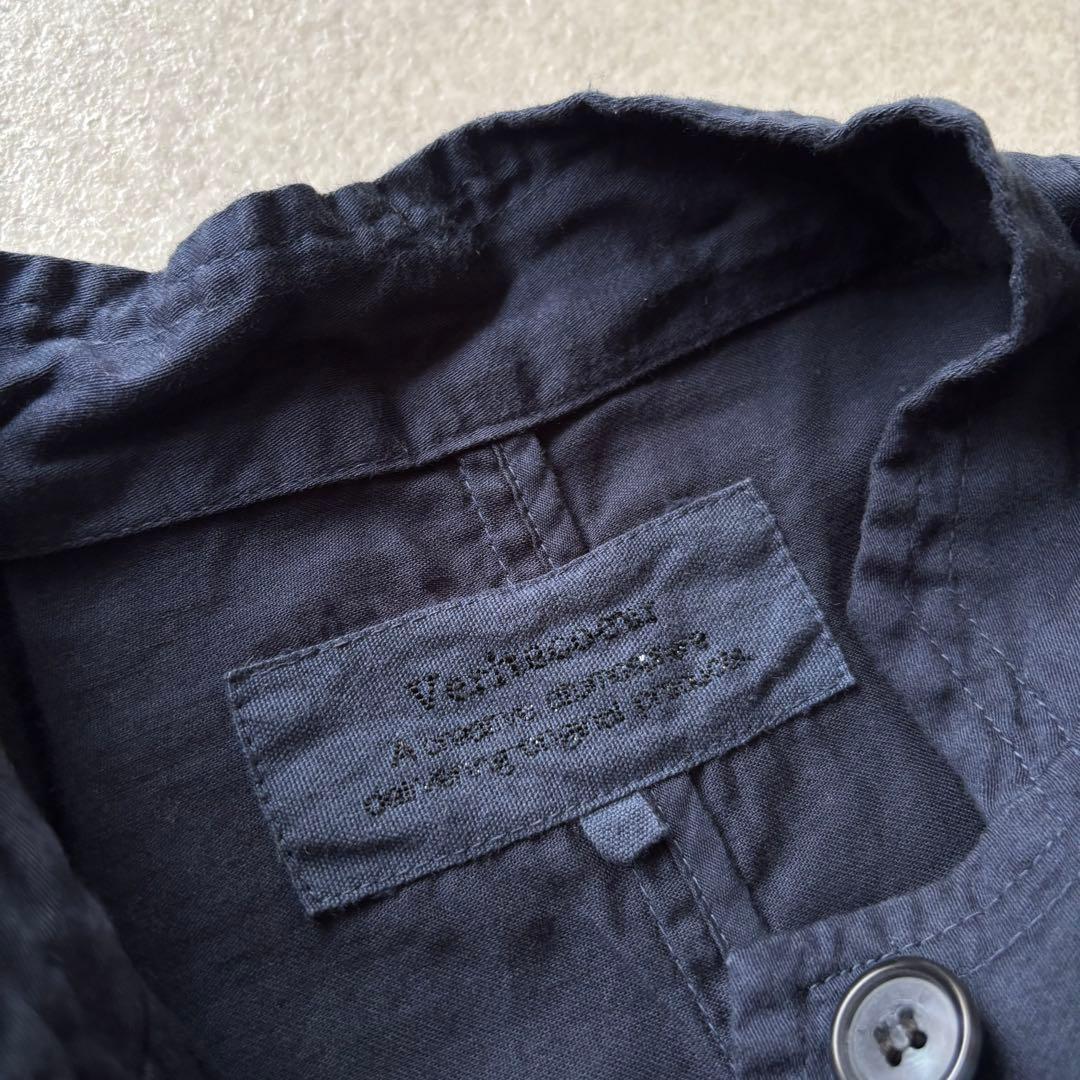 【美品】ヴェリテクール　コットンアローコート　ネイビー　日本製