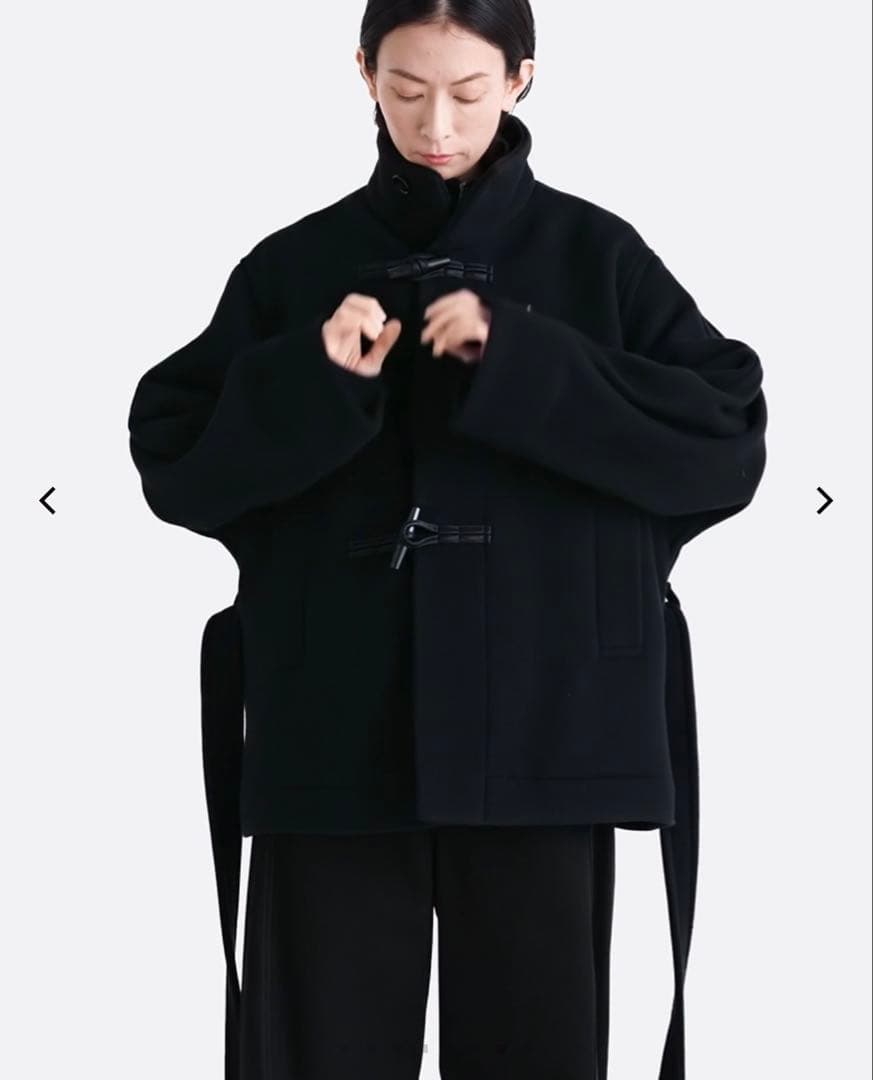 未使用 25AW LEMAIRE ショートダッフルコート38