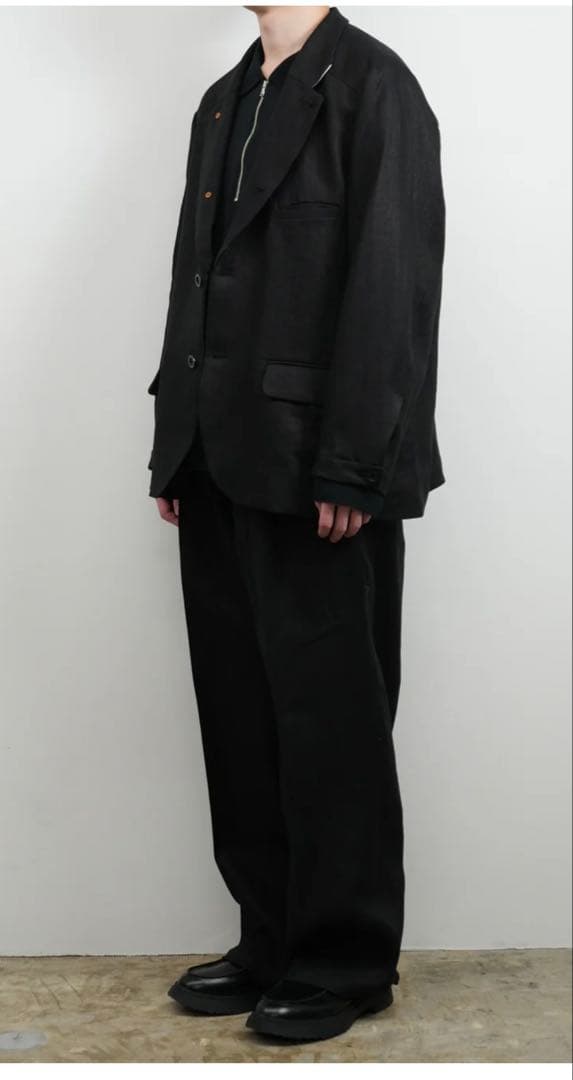 ジャケット・アウター Ancellm 25ss LINEN TAILORED JACKET