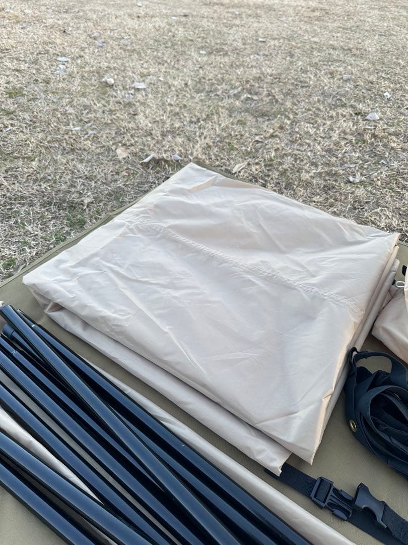 いつかのタープ　DOD タン