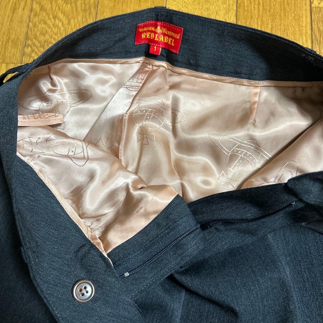 最終価格　ヴィヴィアンウエストウッド　レッドレーベル　ウールパンツ　未使用　S