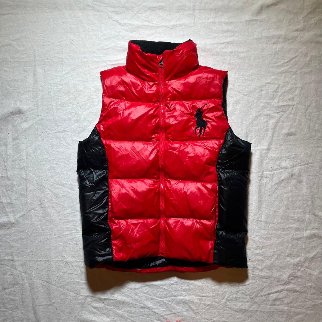 Y2K 90s Polo Ralph Lauren ラルフローレン　ダウンベスト