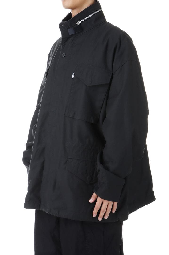 クーティー/60sモデル/フィールドジャケット高密バックサテン/ビッグシルエット