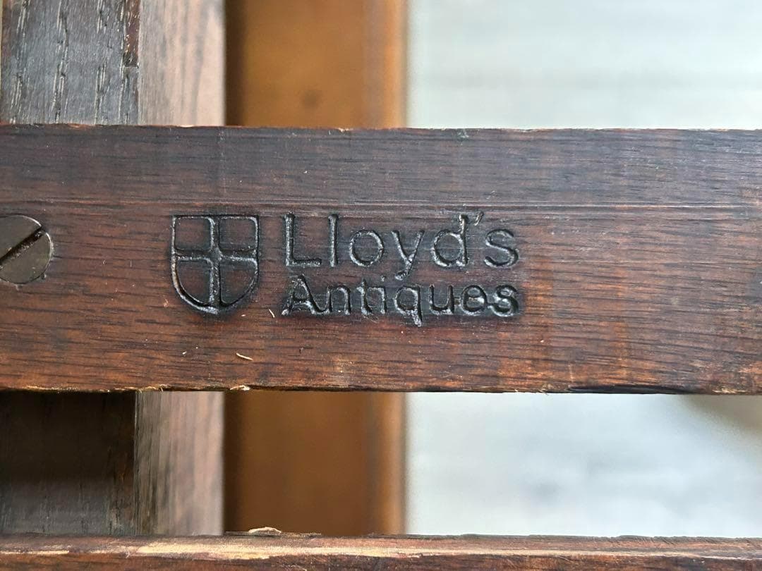 イギリス　アンティーク　ロイズアンティークス　ドローリーフテーブル　IRK