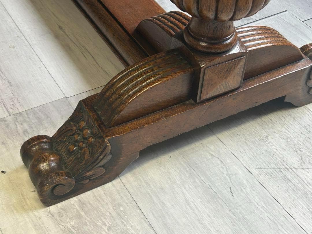 イギリス　アンティーク　ロイズアンティークス　ドローリーフテーブル　IRK