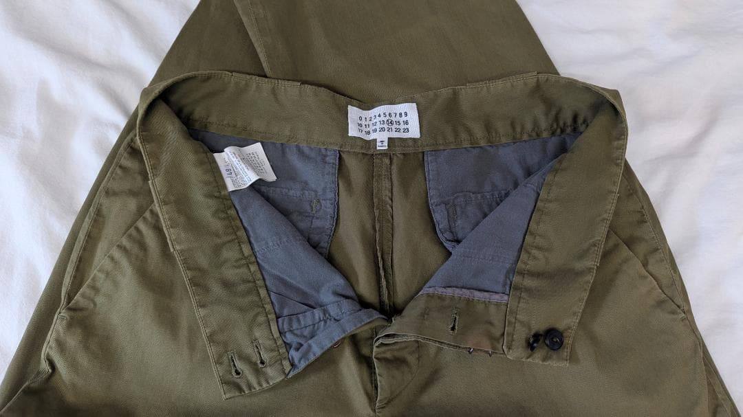 Martin Margiela/ マルタン・マルジェラ/ オフィサーパンツ 48