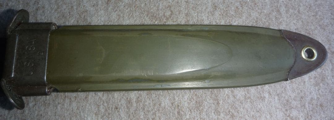 米軍実物M7CONETTA社製 バヨネット(刃身模造品）&M8A1スカバード