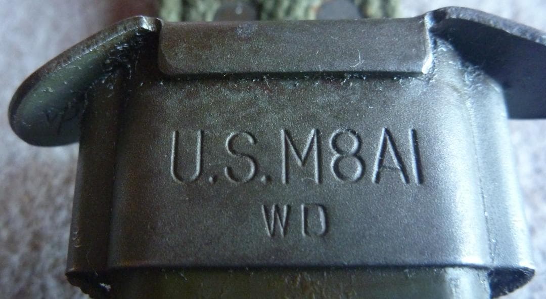 米軍実物M7CONETTA社製 バヨネット(刃身模造品）&M8A1スカバード