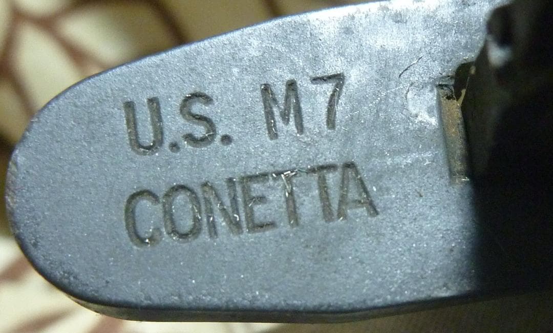 米軍実物M7CONETTA社製 バヨネット(刃身模造品）&M8A1スカバード