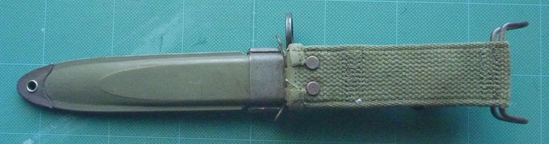 米軍実物M7CONETTA社製 バヨネット(刃身模造品）&M8A1スカバード