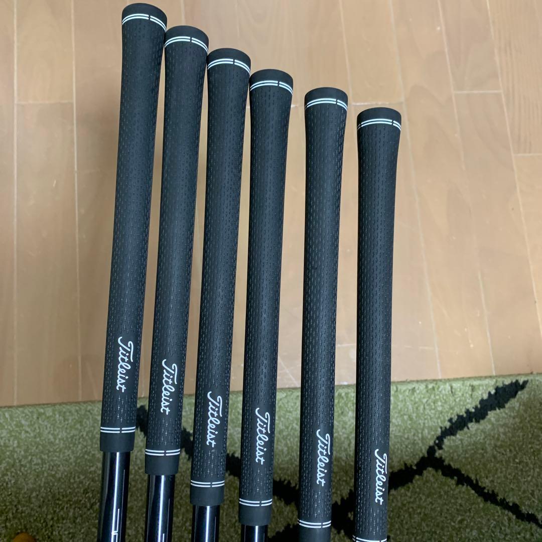 タイトリスト　T350アイアンセット2023 6本　TENSEI AVカーボン