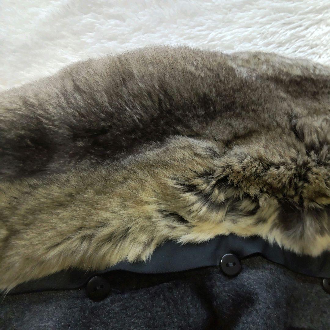 FOXEY フォクシー ピーコート チンチラ ウール カシミヤ