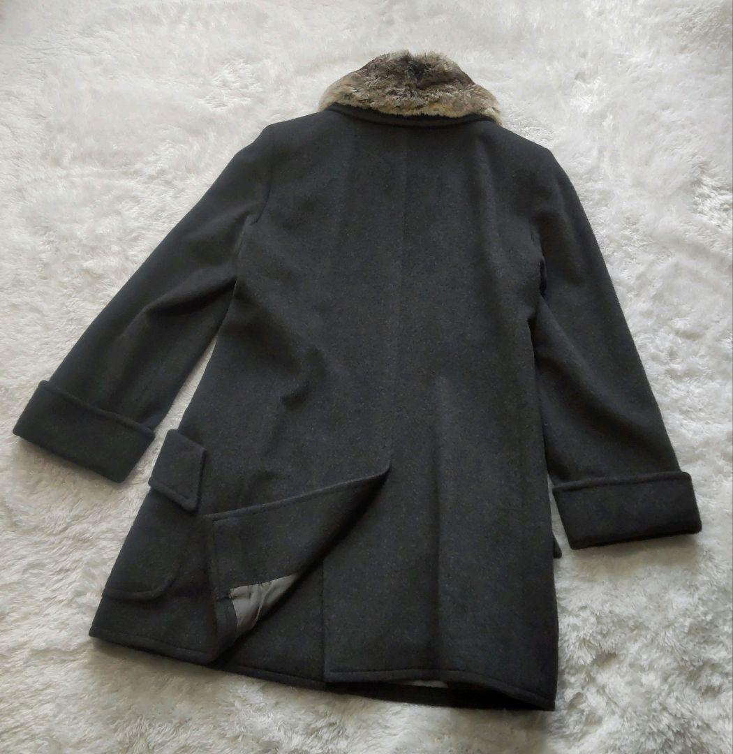 FOXEY フォクシー ピーコート チンチラ ウール カシミヤ