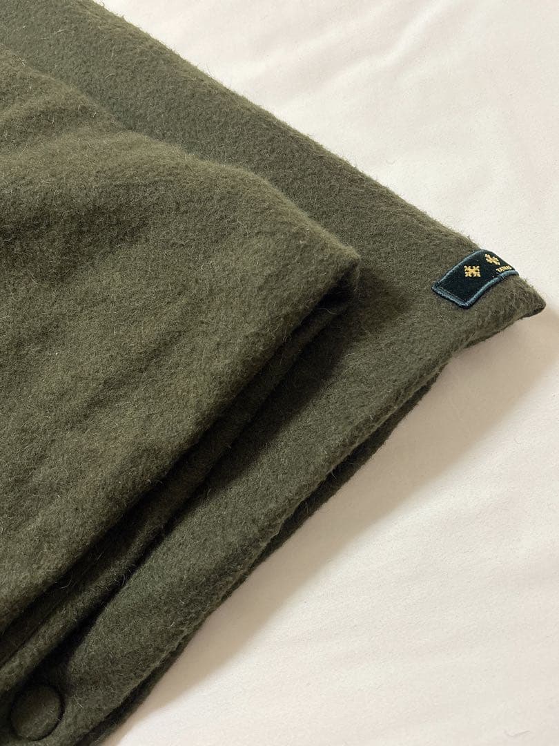 2/14終◆高級大きいサイズ【TATRAS】04 ウール モヘヤ ポンチョダウン