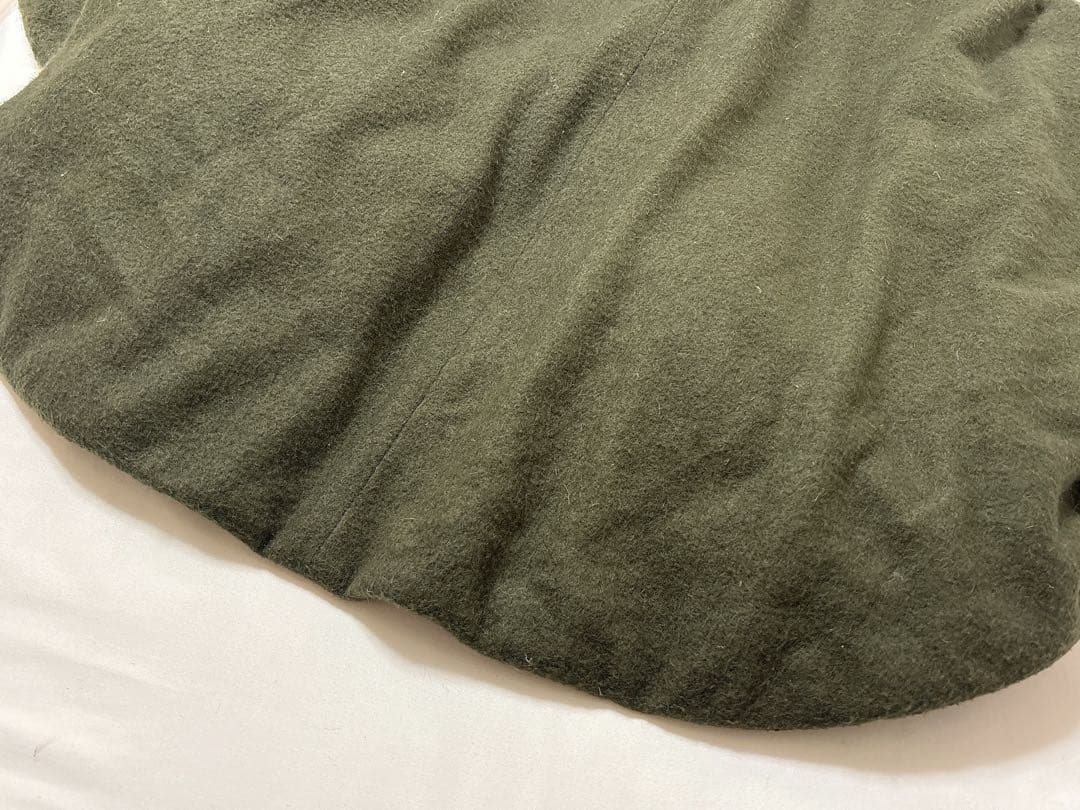 2/14終◆高級大きいサイズ【TATRAS】04 ウール モヘヤ ポンチョダウン