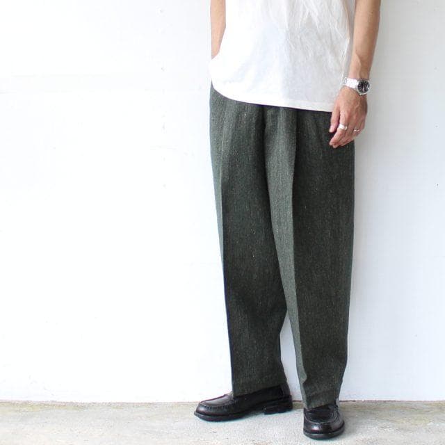 HAVERSACK WOOL LINEN TWEED　セットアップ