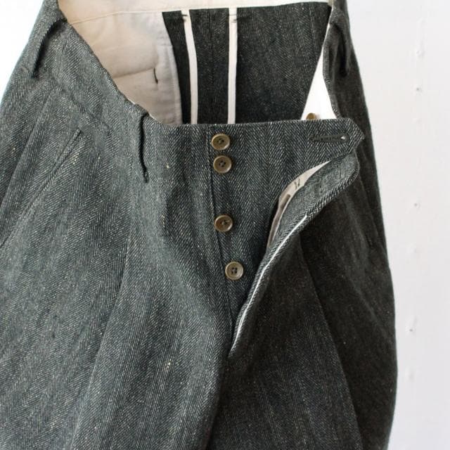 HAVERSACK WOOL LINEN TWEED　セットアップ