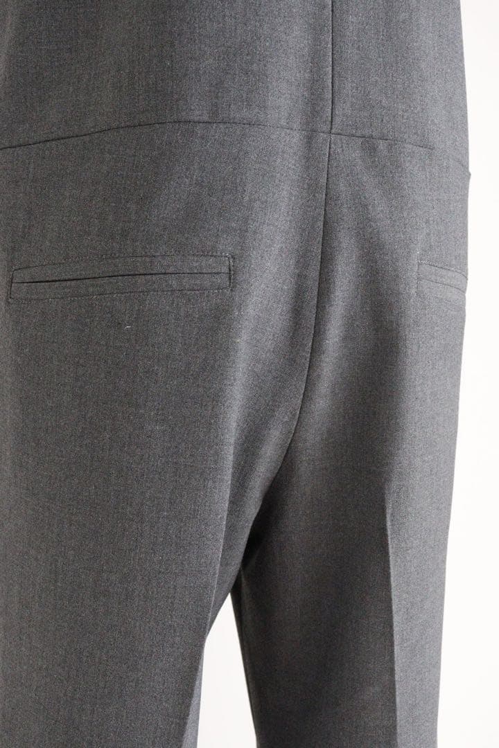 St.cecilia Vネックサロペット　グレー