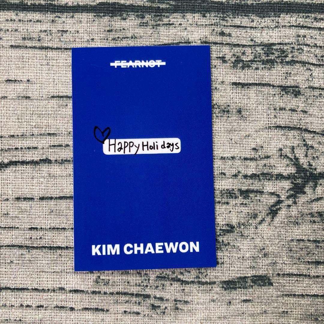 LESSERAFIM サノク チェウォン ルセラフィム KBS 歌謡大祝祭トレカ