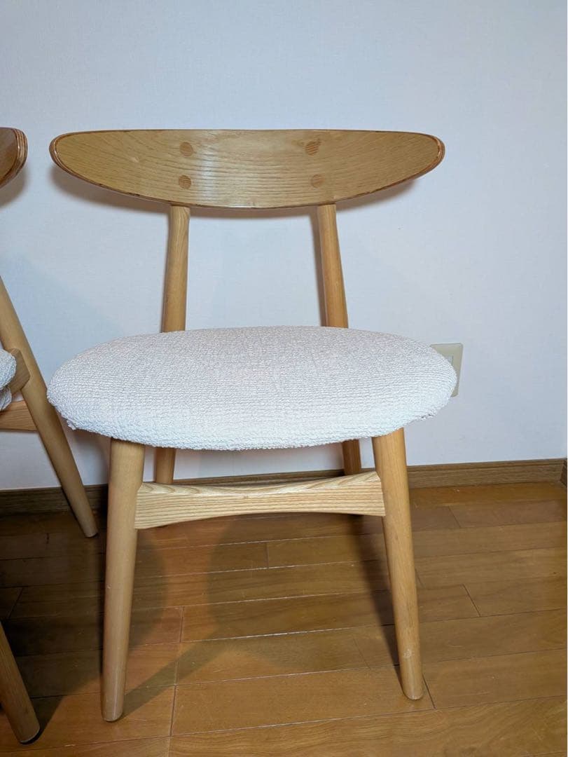 ■送料込■関家具 ダイニングチェア 椅子 食卓椅子 木製 2脚