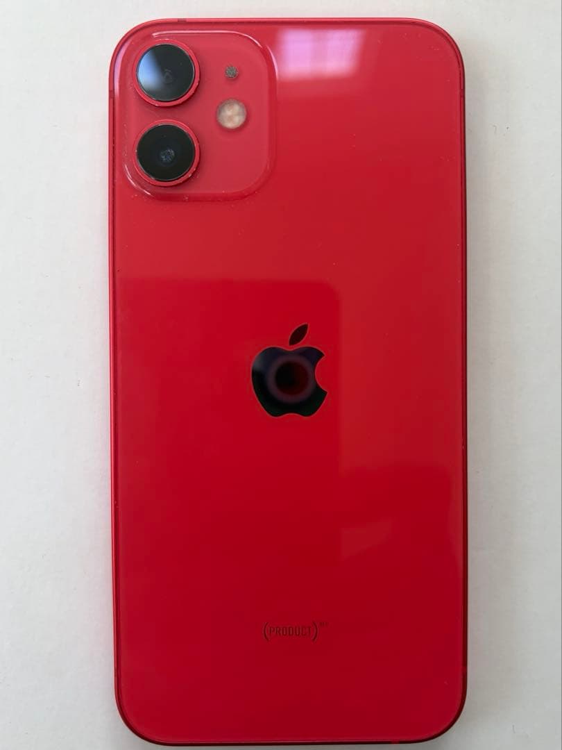 携帯電話本体 iPhone 12mini PRODUCT(RED))