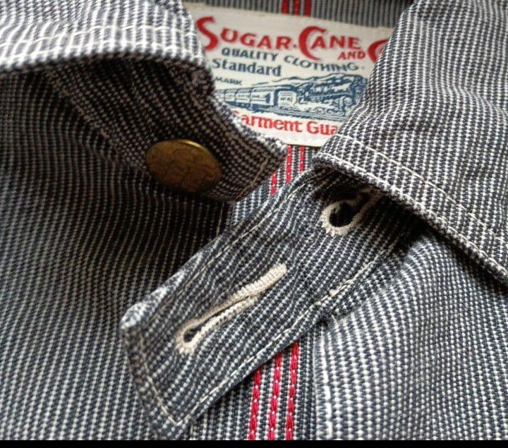 モルボルシュガーケーン ヒッコリー カバーオール　デニムジャケット